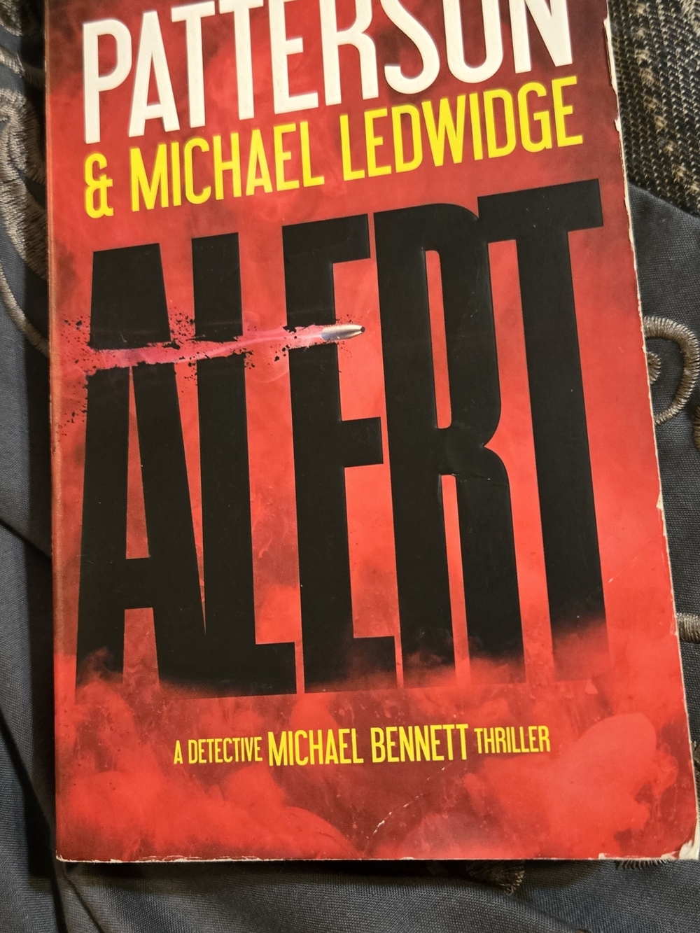 Alert Hardcover Book - Red - by